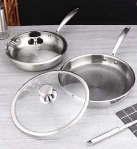 China Stainless Steel Fry Pans and Skillets wholesale