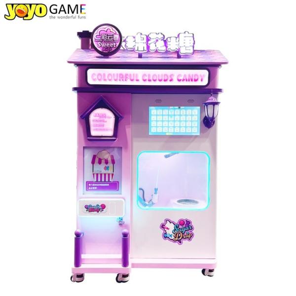 New Vending Machine 2024 Professional Intelligent Automatic Cotton Candy Vending