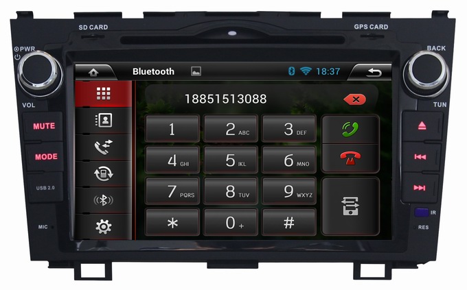 Ouchuangbo Car Multimedia DVD System for Honda CRV 2008-2011 Android 4.2 GPS Navigation iPod USB RDS OCB-8815B