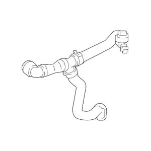 China 2575011900 Engine Parts Cooling Water Pipe wholesale