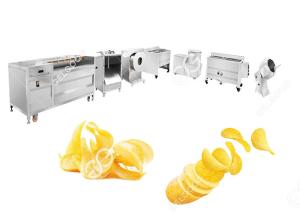 China 100KG / H Automatic Cassava Chips Making Machine Plant Stainless Steel wholesale