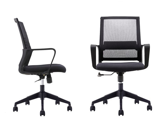 High Back 22.6 Pounds Ergonomic Swivel Chair Blue Mesh Armrest Office Chair