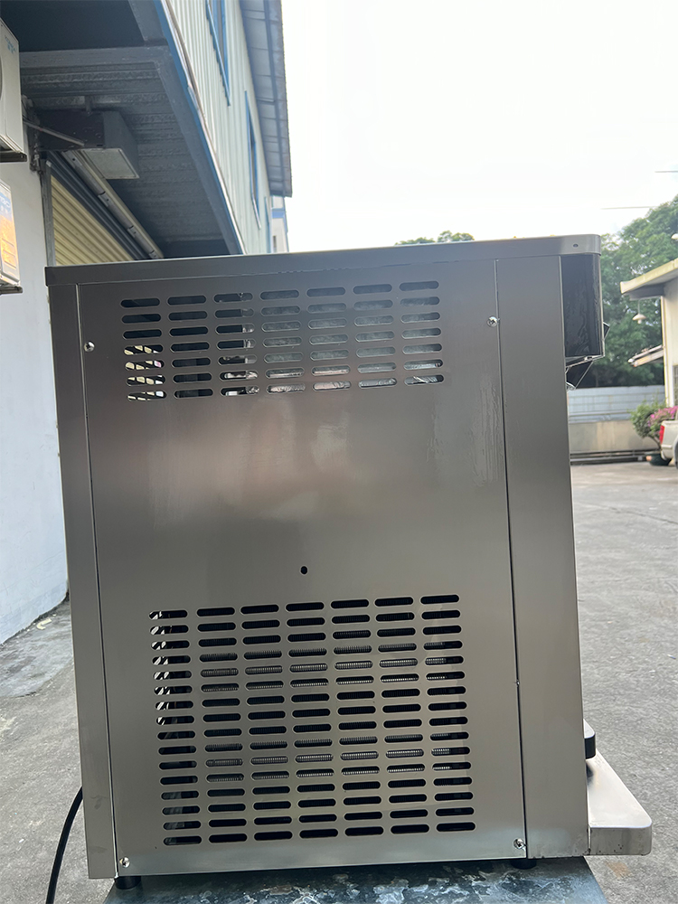 R410a R134A Refrigerant Soft Serve Ice Cream Machine 5 Flavors Commercial Maker English Operating Language