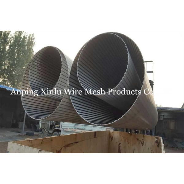 450mm Diameter Johnson Wedge Wire Screen Pipe Smooth Surface And Edge Type
