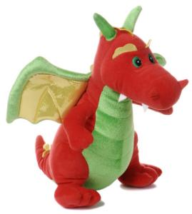 China Red Winged Dino Dragon Plush Toys wholesale