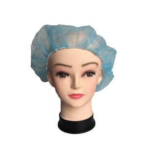 China Bouffant Disposable Cap Surgical Medical PP Non Woven Anti Bacteria wholesale