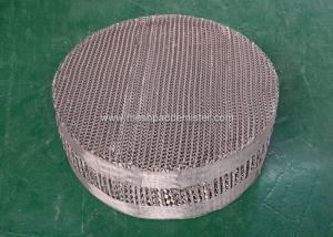 China Dn200 * 200 Mm Height Distillation Packing 250y Structured 304 In Tube Use wholesale