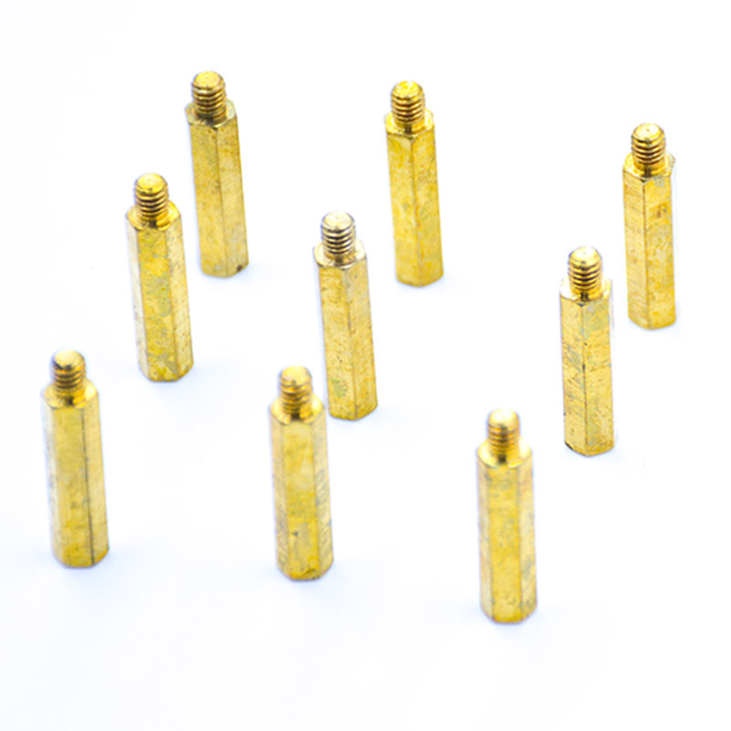 Thread Brass Screw Nut Customized Lathe Bolt For Automatic