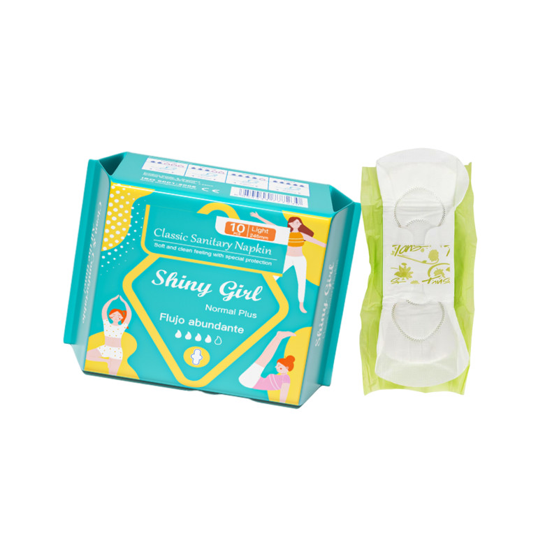 Sanitary Napkin Disposable Panties Pad Organic Cotton Breathable Sanitary Pad Menstrual Product