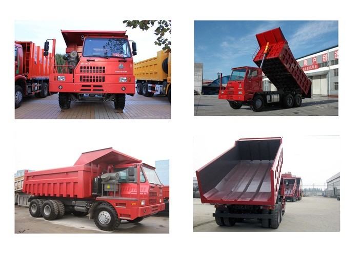 HOWO 70 Ton EURO 2 Mining SINOTRUK Dump Truck