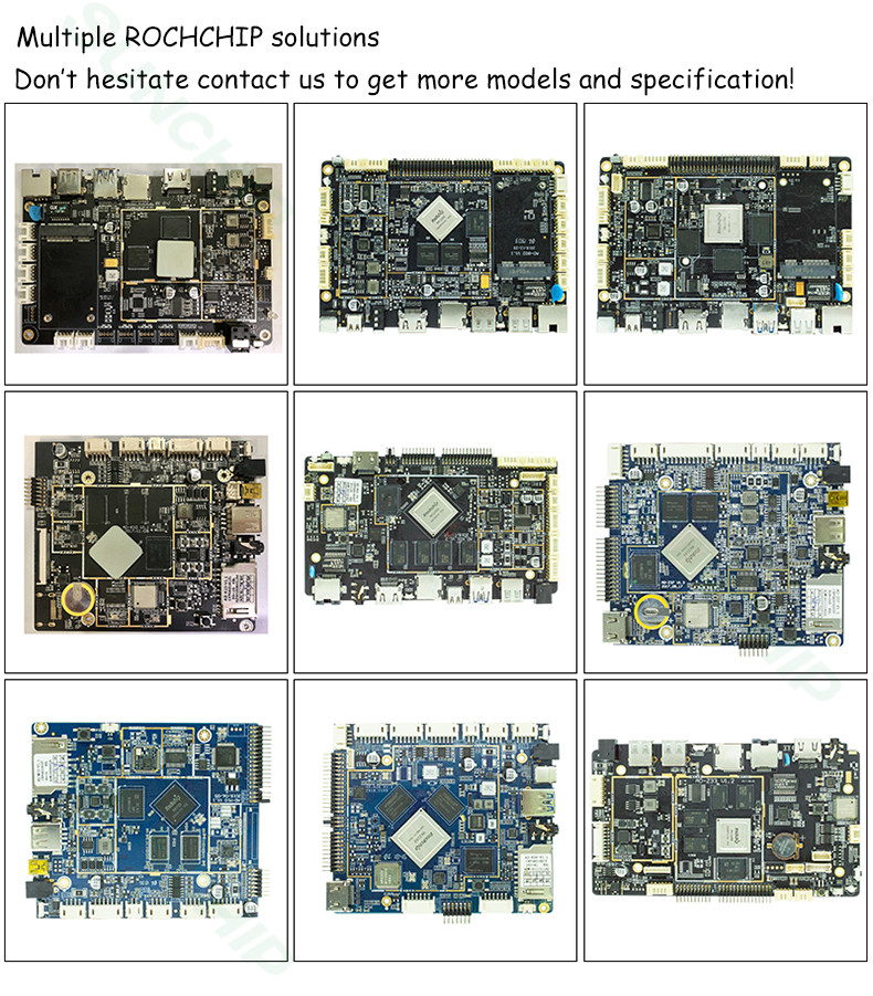OEM Rockchip PCBA Android Industrial Digital Signage Advertising Player Embedded Board