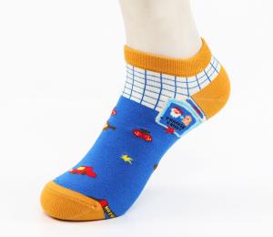 China Colorful Ankle Custom Sports Socks Fashion Sport Sock Men's Ankle Socks wholesale