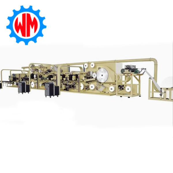 Underpad Making Machine WM-MT02 PLC Control System Non-woven Fabric