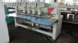 China 4 Heads 9 Needles Used Barudan Embroidery Machine 1 Phase 220V 50Hz wholesale