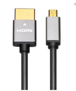 China Aluminum Shell 60Hz 1080P 4K Micro Hdmi To Hdmi Cable 1M 1.5M wholesale