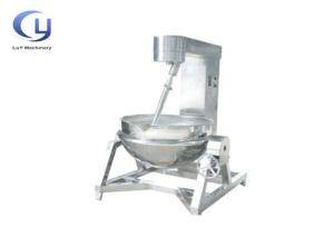 China Full Stainless Steel Industrial Steam Jacketed Kettle , Tilting Steam Kettle For Cooking wholesale