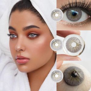 Millcreek Angeles N Ash Grey Colored Contact Lenses with 8.5mm Base Curve and