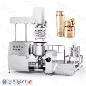 China 100L Vacuum Homogenizer High Shear Mixer Cosmetics 4-7.5Kw Button Control wholesale