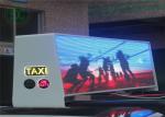 High clarity P5 high brightness taxi led sign/taxi roof led screen/taxi top led