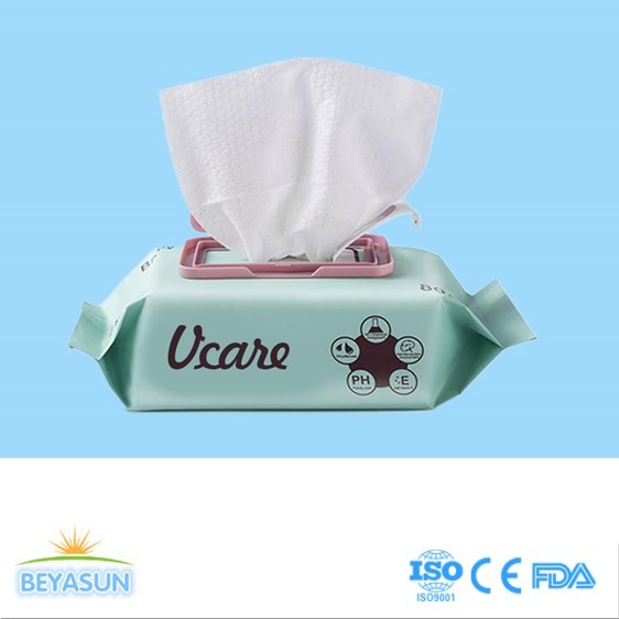 Softly Cleaning Alcohol Free Disposable Wet Wipes Antibacterial Disinfectant
