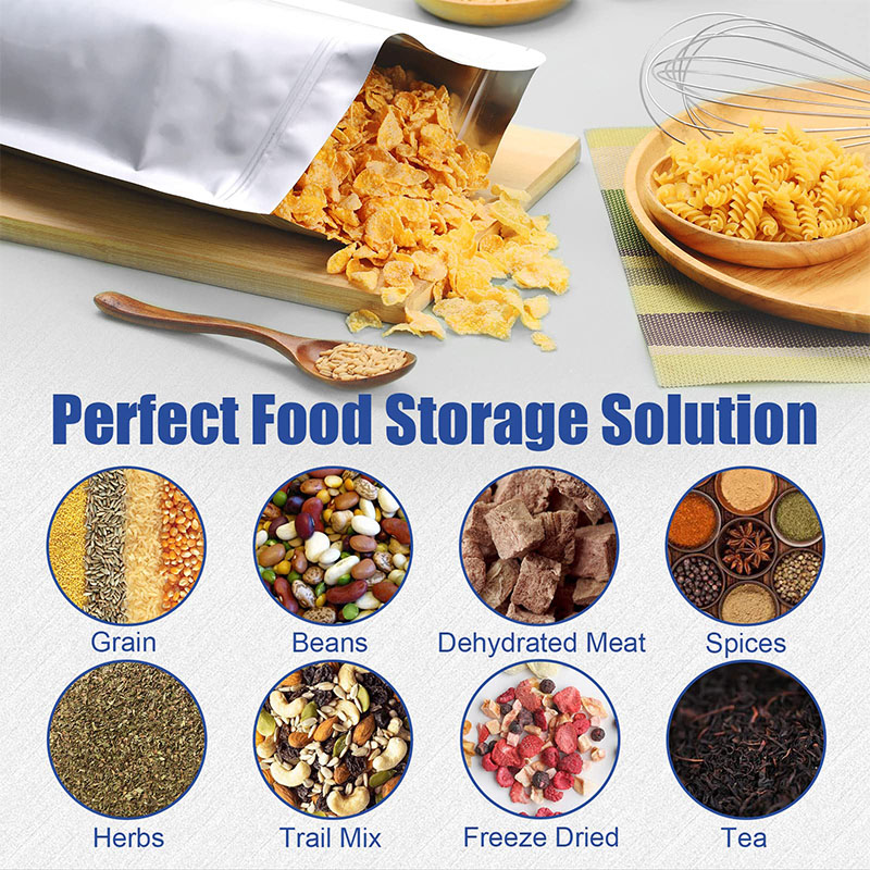 Hot Seal Customized Printed Mylar Zipper Bags Die Cut Plastic Bags For Food Storage