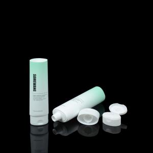 China Customized ABL PBL Sun Cream Oval Cosmetic Tube Super Oval Shapped wholesale