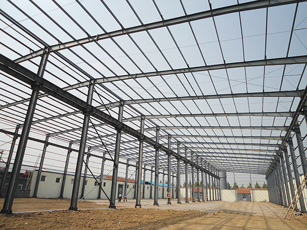 Prefabricated Steel Structure Construction Light Weight For Quick Assembly