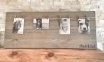 Shabby Chic Wooden Hanging Plaques , Home Decor Wooden Signs Sayings 30 X 60 Cm
