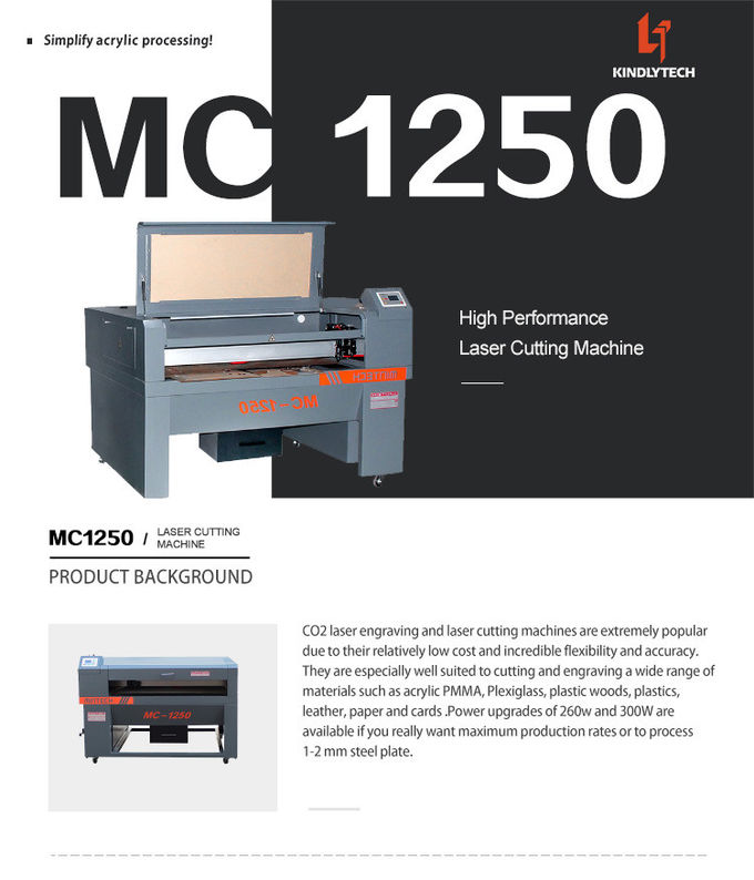 Repeatability 0.05mm Laser Engraving Machine 10A For Wood Acrylic Plastic