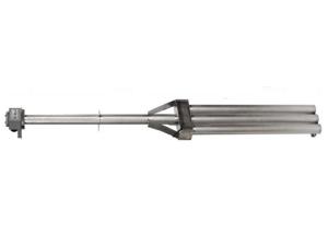China 220V 50mm Dia Stainless Steel Immersion Heater With Triple Tubes wholesale