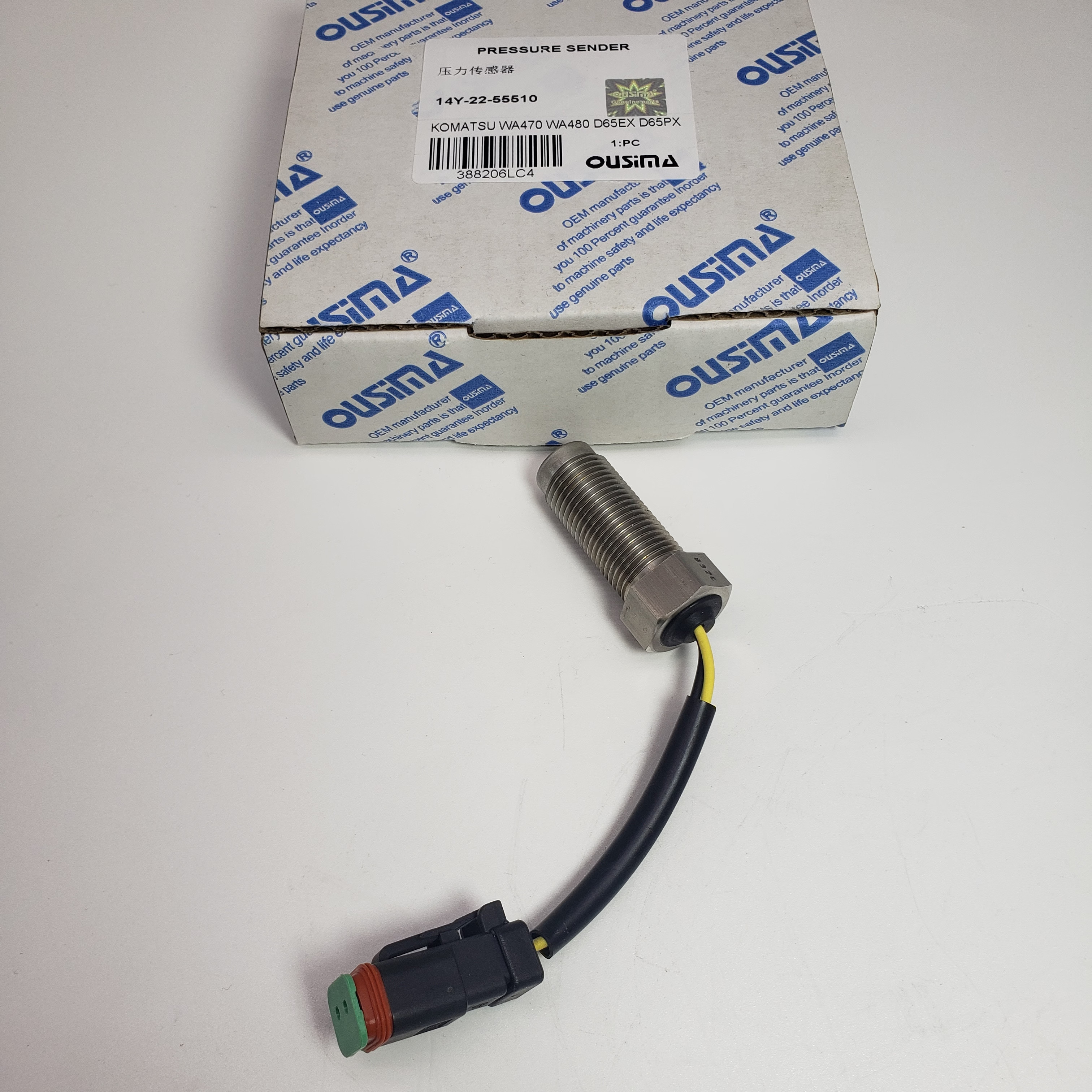 Speed Sensor 14Y-22-55510 For Komatsu D65EX D65PX D65WX WA470 WA480