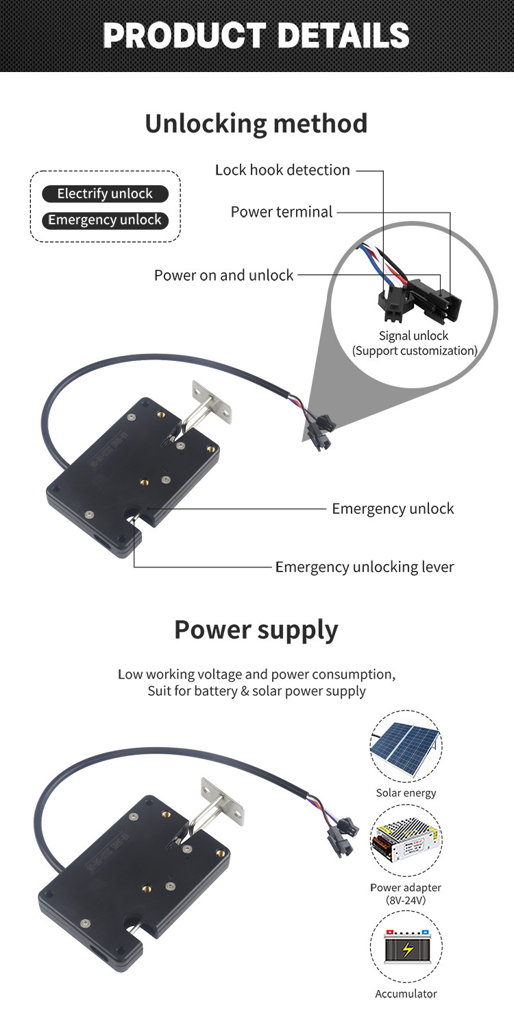 RoHS ABS Waterproof Electronic Lock For Storage Locker Cabinet