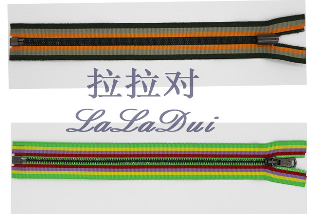 Clothing Standard Metal Teeth Fashion Metal Zippers Multi Color Tape Customized