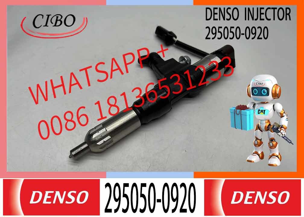 Diesel Fuel Common Rail Injector 295050-0920 295050-0240 23670-E0540 23670-E0450 for Hino J05E Kobelco SK200-8 SK300-8