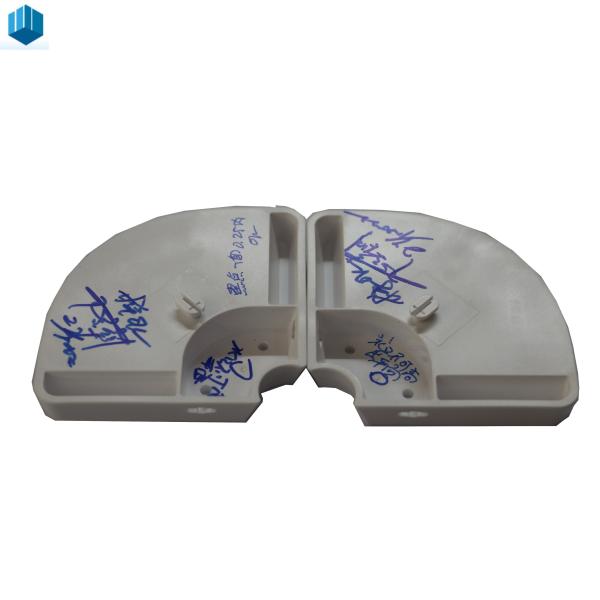Sector Shaped Appliance Injection Molding Plastic Inner Parts
