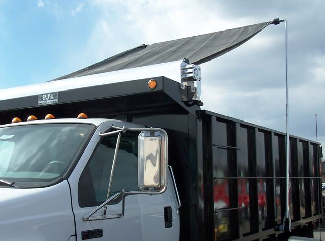 10x22 Ft PVC Coated Fabric Vinyl Polyester Fabric Dump Truck Trailer Mesh Tarp With Grommets