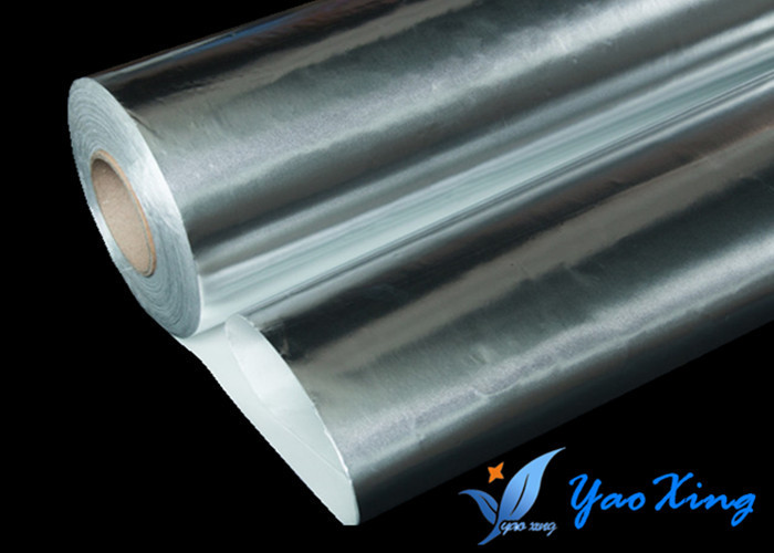 Commercial Aluminium Sheet Glass Fibre Cloth 0.2mm Aluminized Glass Cloth