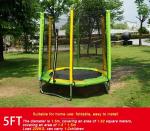 8FT Outdoor Professional Round Children Fitness Jumping Trampoline Bed With