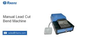China Manual Radial Components Lead Cutting Bending Machine With Foot Pedal wholesale