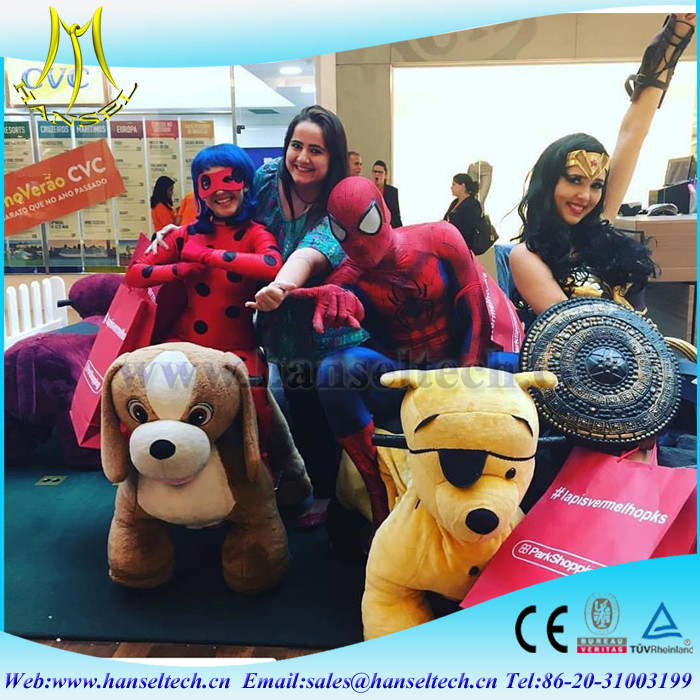 Hansel amusement animals scooter hoverboard and games with funfair rides