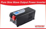 LCD 230VAC Solar Power Inverters FCC 50Hz - 60Hz Sinusoidal