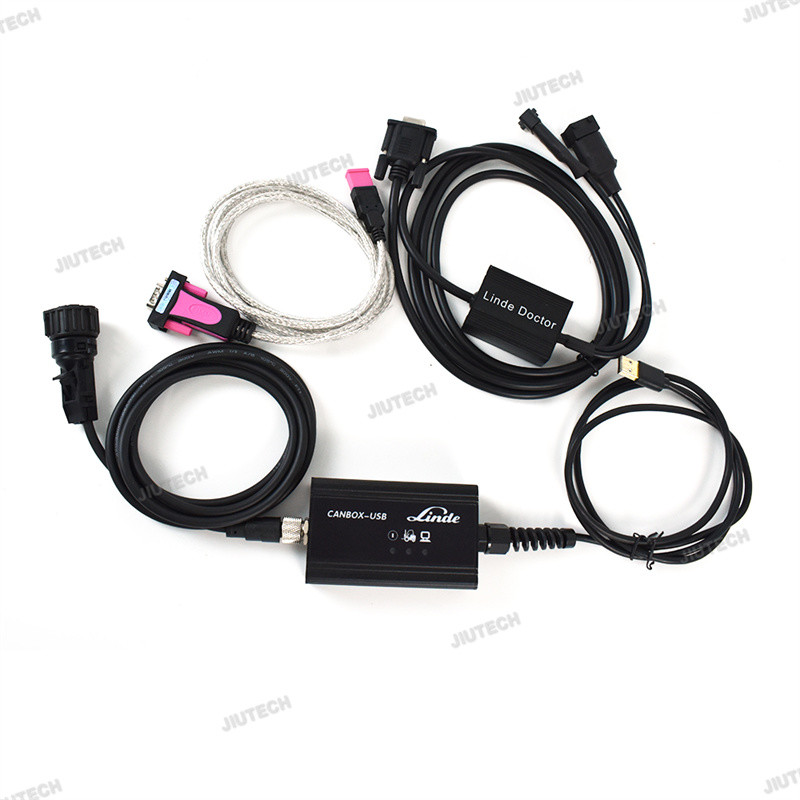 Forklift diagnosis scanner for linde canbox doctor with FZ G1 tablet linde pathfinder diagnostic software Linde forklift