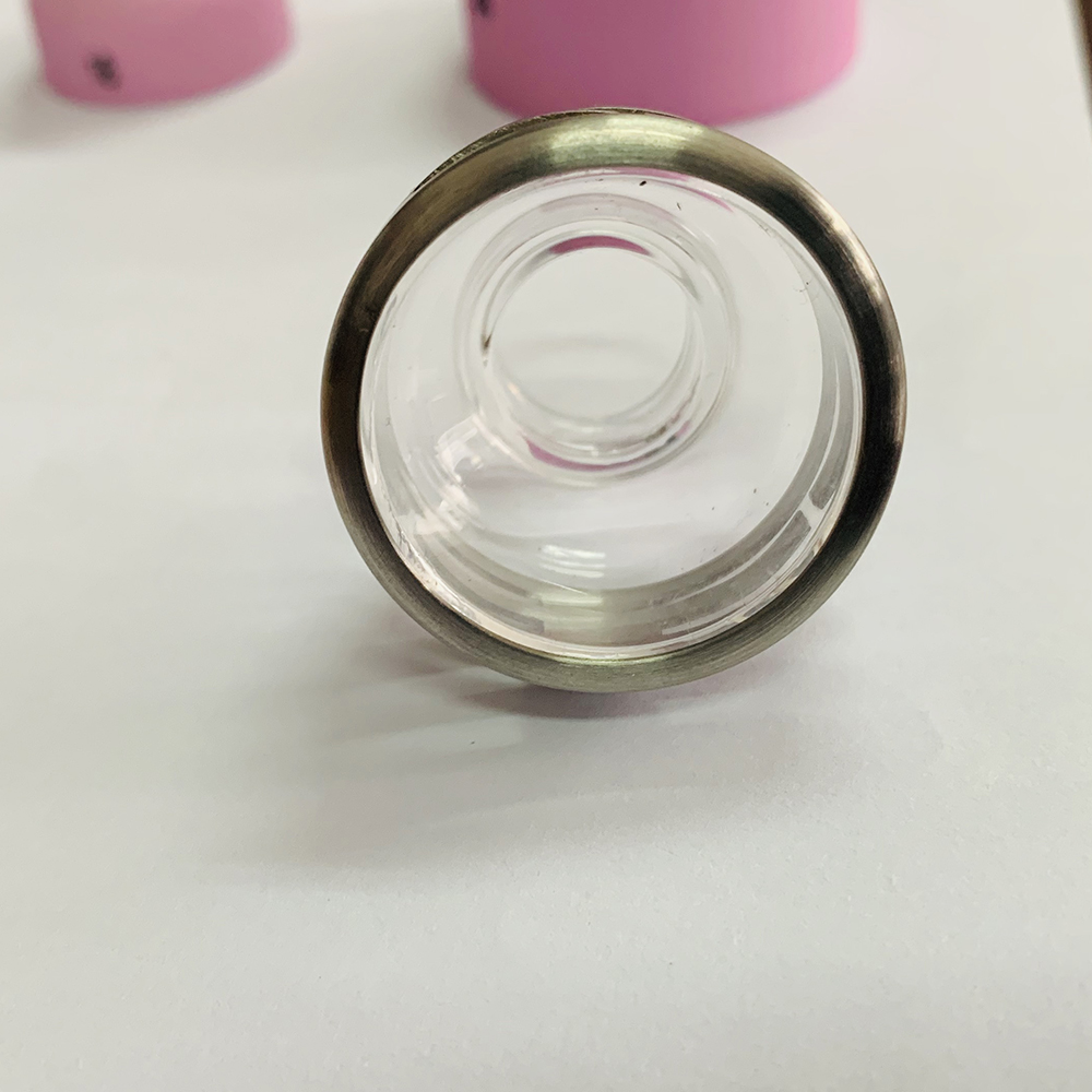 Customized Support Glass Ceramic Cup Clear Nozzle Kit for TIG Welding WP 9/20/17/18/26