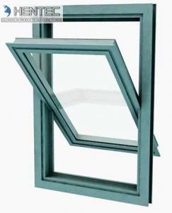 China Powder Painted  Aluminum Window Extrusion Profiles 6063 Green wholesale
