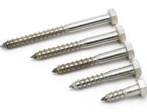 China Square Head Bolt Stainless Steel Standard Hexagon Self Tapping Screw Hex Half Tooth Bolts wholesale