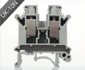 China UK10N UK Series DIN Rail Screw Clamp Terminal Blocks wholesale
