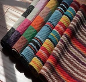 China Hand-woven mat Cotton material Children's mat wholesale