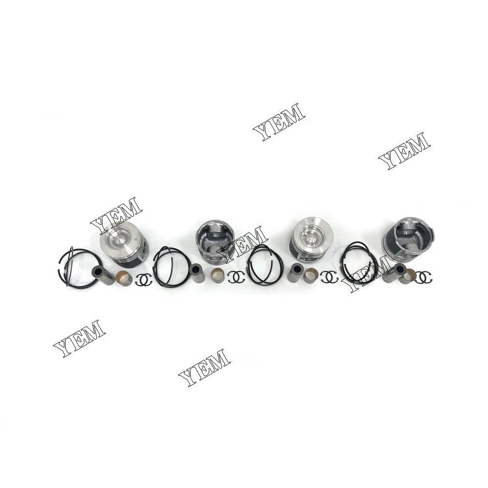 For Mitsubishi Piston With Rings Excavator Machinery Parts S4S
