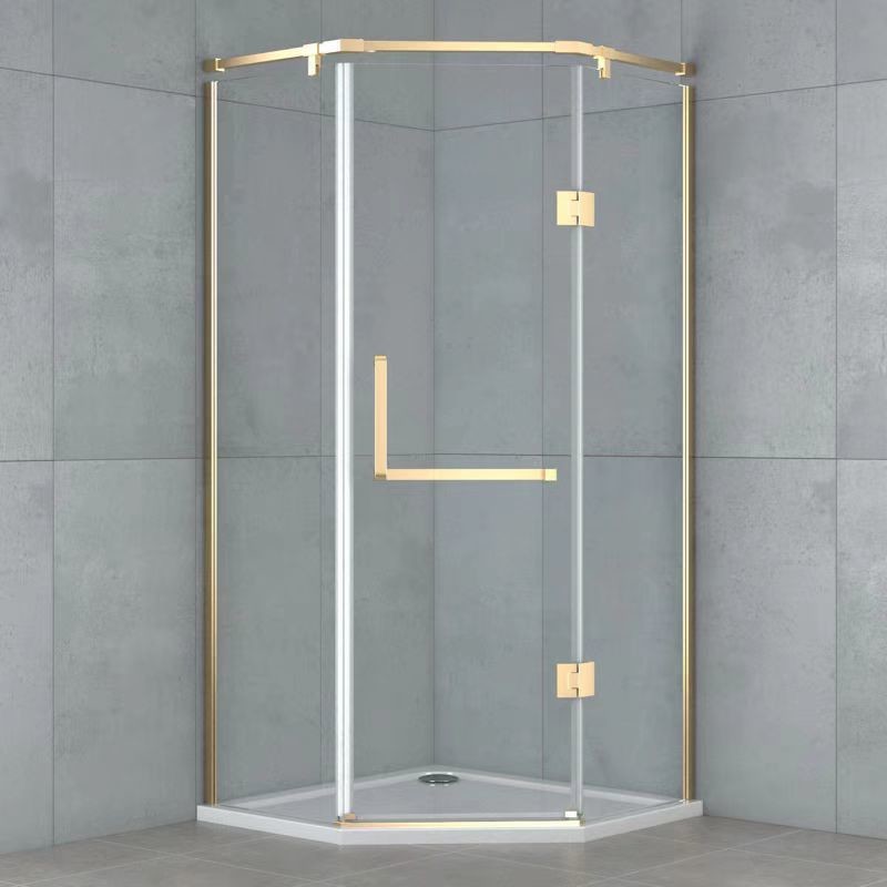 135 Degrees Partitioned Shower Door Profile Waterproof Shower Door Hardware