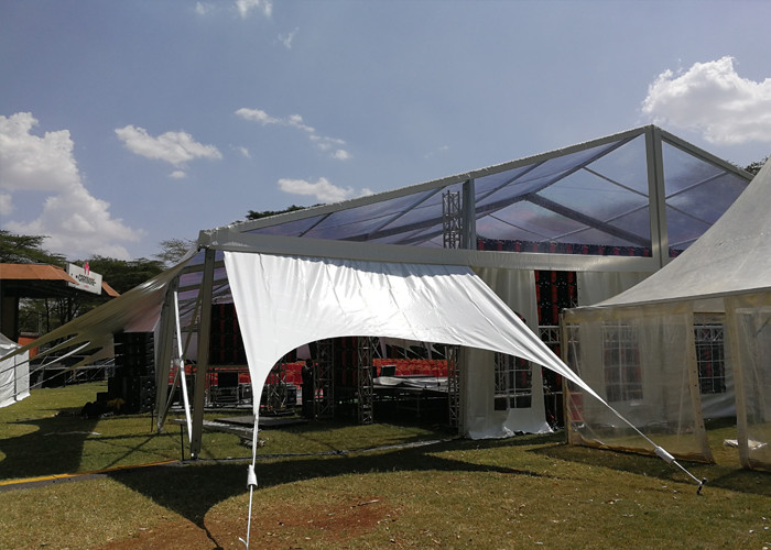Outdoor Temporary 30x70m Clear Span Tent For Exhibitions
